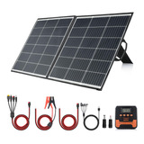 Soshine Kit De Panel Solar Portatil De 100 W, Cargador De Pa