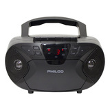 Radio Grabador Philco  Tte, Cd ,mp3, Aux, Bluetooth Negro