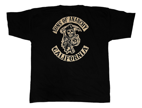 Camiseta Sons Of Anarchy - Samcro Mayans - Plus Size Algodão