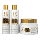 Kit Lokenzzi Crono Repair Hidratação Shampoo Cond Mascara