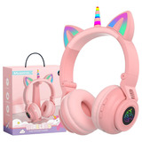 Yusonic Unicornio Auriculares Para Niños Para Niñas, Para De