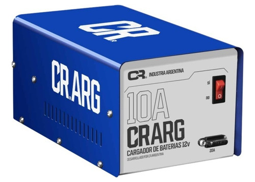 Cargador De Bateria 10a 12v Cr Auto Nacional