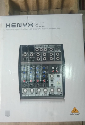 Console Behringer 802 Xenyx De Mistura 230v