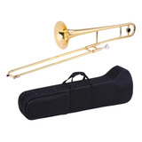 Trombone De Vara Tenor Bb Laqueado