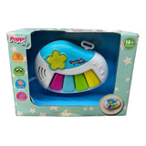 Mini Piano Musical Bebe Con Luz Y Sonido Poppi Baby Cod 6741