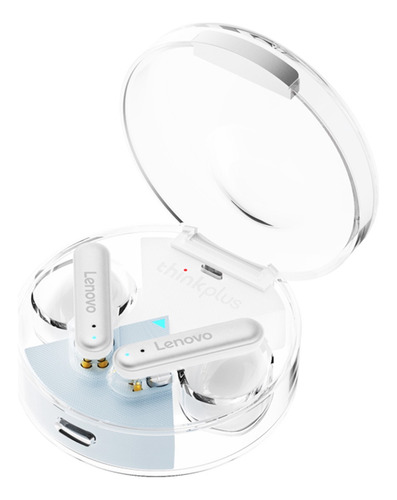 Audífonos In Ear Bluetooth Lenovo Lp10 Blanco