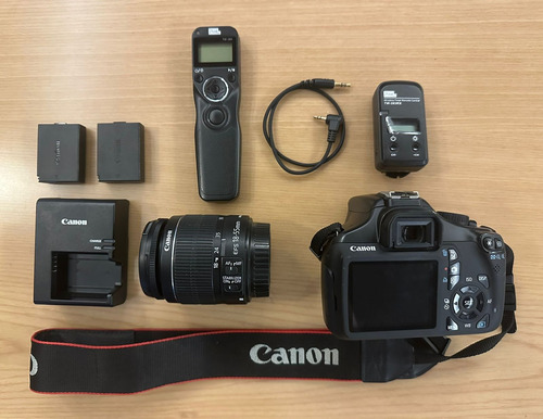 Canon Eos Rebel T3 Kit + Lente Ef-s 18-55mm Is Ii - Cmos Ful