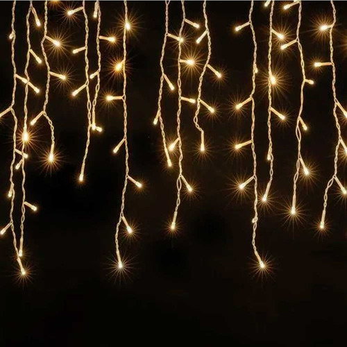 Pisca Pisca Cascata Natal 300 Leds Decoração Natal 8 Funções