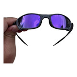 Óculos De Sol Juliet Xmetal Lente Purple Kit Preto 