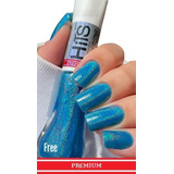 Hits - Esmalte Holográfico 5free - 8ml - Poseidon