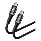 Cabo Usb Tipo C Duas Pontas 2m 2a Pd 60w Baseus Original