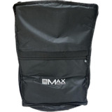 Bag Capa Luxo Espuma 25 Mm Com Bolso Para Cabos Jbl Max 15  