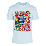 Playera Megaman Nes Enemigos Rockman Dr W Willy Colores