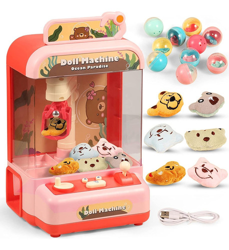 Mini Claw Machine For Kids 4-8,juego De Arcade Electrónico