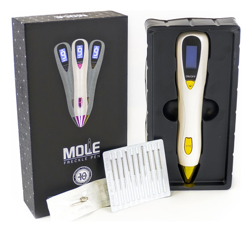 Mole Plasmapen Electrocauterio Quita Verrugas +30 Puntas Dor