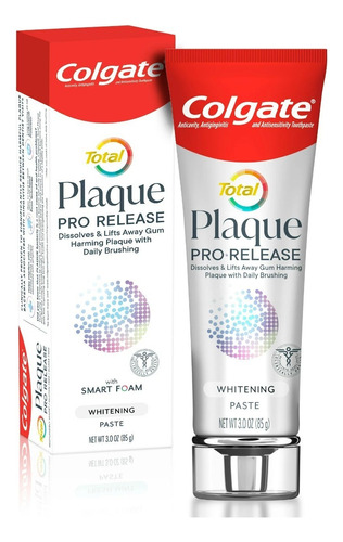Colgate - Pasta  Plaque Pro Release, Blanqueadora 85g