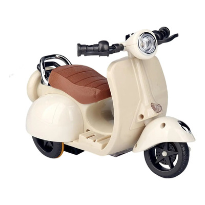 Juguete De Baile De Dibujos Animados De Motocicleta De Beige