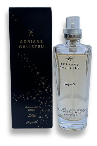 Colônia Feminina Adriane Galisteu 25 Ml  Perfume Jequiti Presente