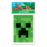 Bolsita Para Dulces Fiesta Minecraft (25 Pz) Kiwiminecraft