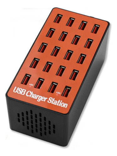 Concentrador De Cargador Usb Múltiple De 20 Puertos 80w A 0