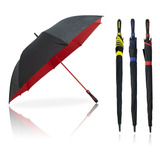 Kit 5 Guarda Chuva Portaria Automático Tecido Duplo Grande