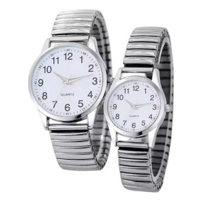 Duo Pack Relojes Cuarzo Para Pareja Elegante Versátil | Meses sin interés