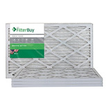 Filterbuy Afb Merv 8 16x25x1 Plisado Ac Horno De Filtro De A