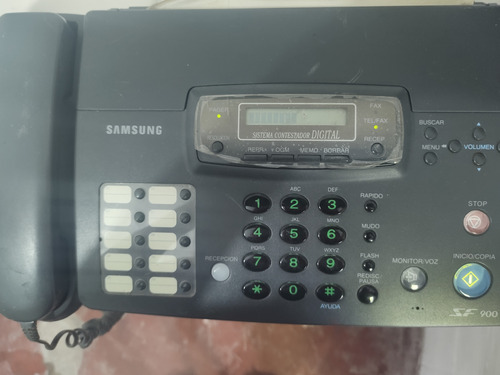 Fax Samsung Sf900 Poco Uso 