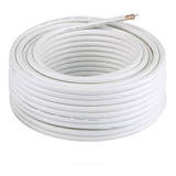 Cable Coaxial Rg59 Blanco Feplast X78mts