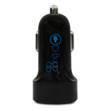 Cargador De Auto Para Celular Doble Usb Dbugg Color Negro