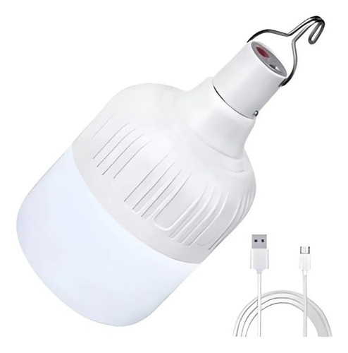 Bombillo Luz Led Recargable Portátil Usb Ilumina A-95