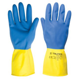 Guantes Látex Uso Rudo Reforzados Para Limpieza Truper Gu331