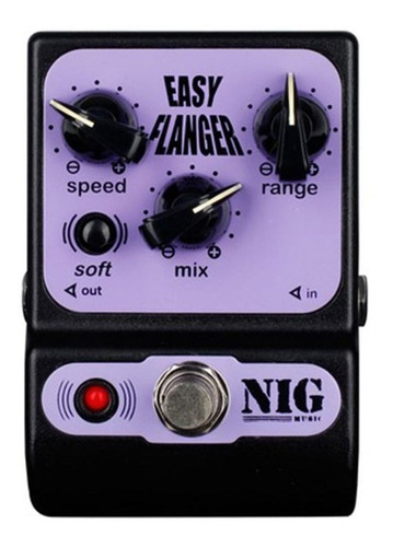 Pedal Para Guitarra  Nig Pocket Flanger Easy Flanger Novo