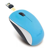 Mouse Genius Nx 7000 Inalambrico Azul