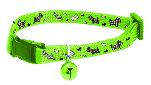 Collar Para Perros Y Gatos Raza Pequeña Con Cascabel Diseño