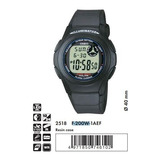 Reloj Casio F-200w F200 Cronografo Alarma Luz Impacto Online