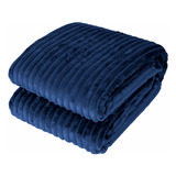 Cobertor(mantinha) De Microfibra Queen 2,20x2,40 Canelada