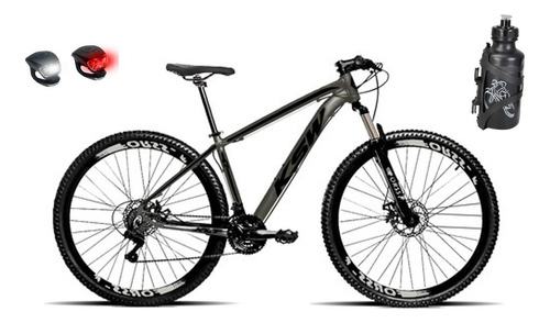 Bicicleta Aro 29 Ksw 27v Freio Hidráulico,trava E K7 