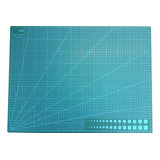 Base Tablero Tabla De Corte A2 Medidas 60x45 Cm Patchwork Color Verde Oscuro