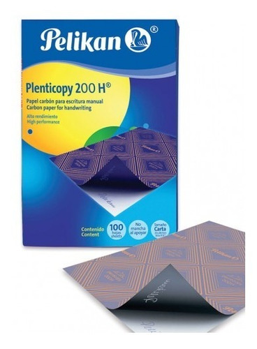 Papel Carbón Pelikan Plenticopy Azul 100 Hojas Tamaño Carta
