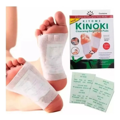 Caja De 100 Parches Desintoxicantes Kinoki Para Pies Detox | Meses sin interés