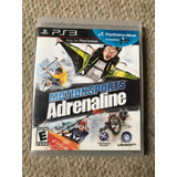 Video Juego Motionsports Adrenaline Ps3 Original