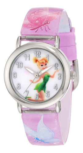 Reloj Disney Para Niñas Far028b Tinker Bell Análogo