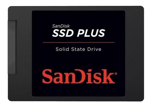 Disco Sólido Ssd Interno Sandisk Ssd Plus Sdssda-240g-g25 240gb Negro