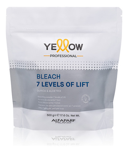  Alfaparf Yellow Polvo Decolorante Blanco Bleach 7 Levels To