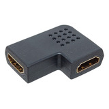 Emenda Conduite Hdmi 90 Gruas Em L - F X F Hdmi Painel Mesa