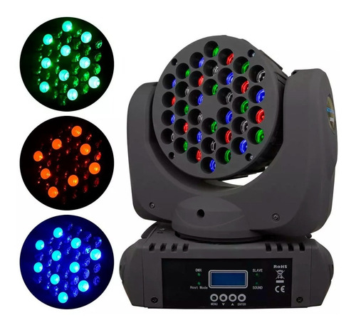 Cabeza Móvil Lm108 Big Dipper 36 Leds X 3w