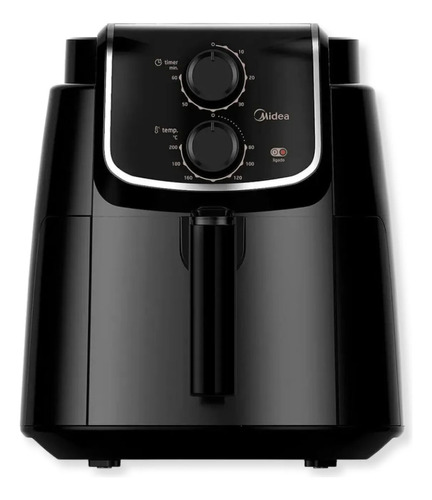 Fritadeira Airfryer 4l Gourmetfry Cor Preta Midea - 110v