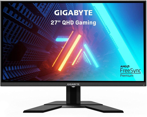 Gigabyte G27q Monitor Gamer Qhd 144hz Ips Freesync 1ms 27 In