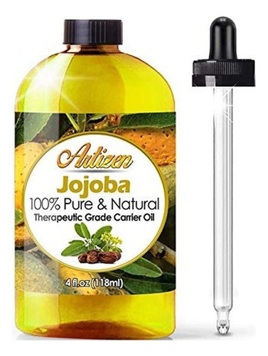 Aceite De Jojoba 100% Puro (enorme Botella De 4 Oz) Aceite D